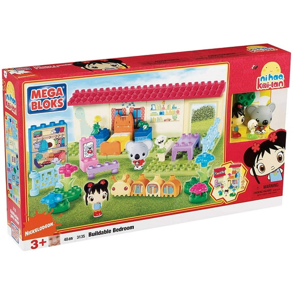 Damaged Box Special - Mega Bloks Ni Hao Kai Lan's Buildable Bedroom