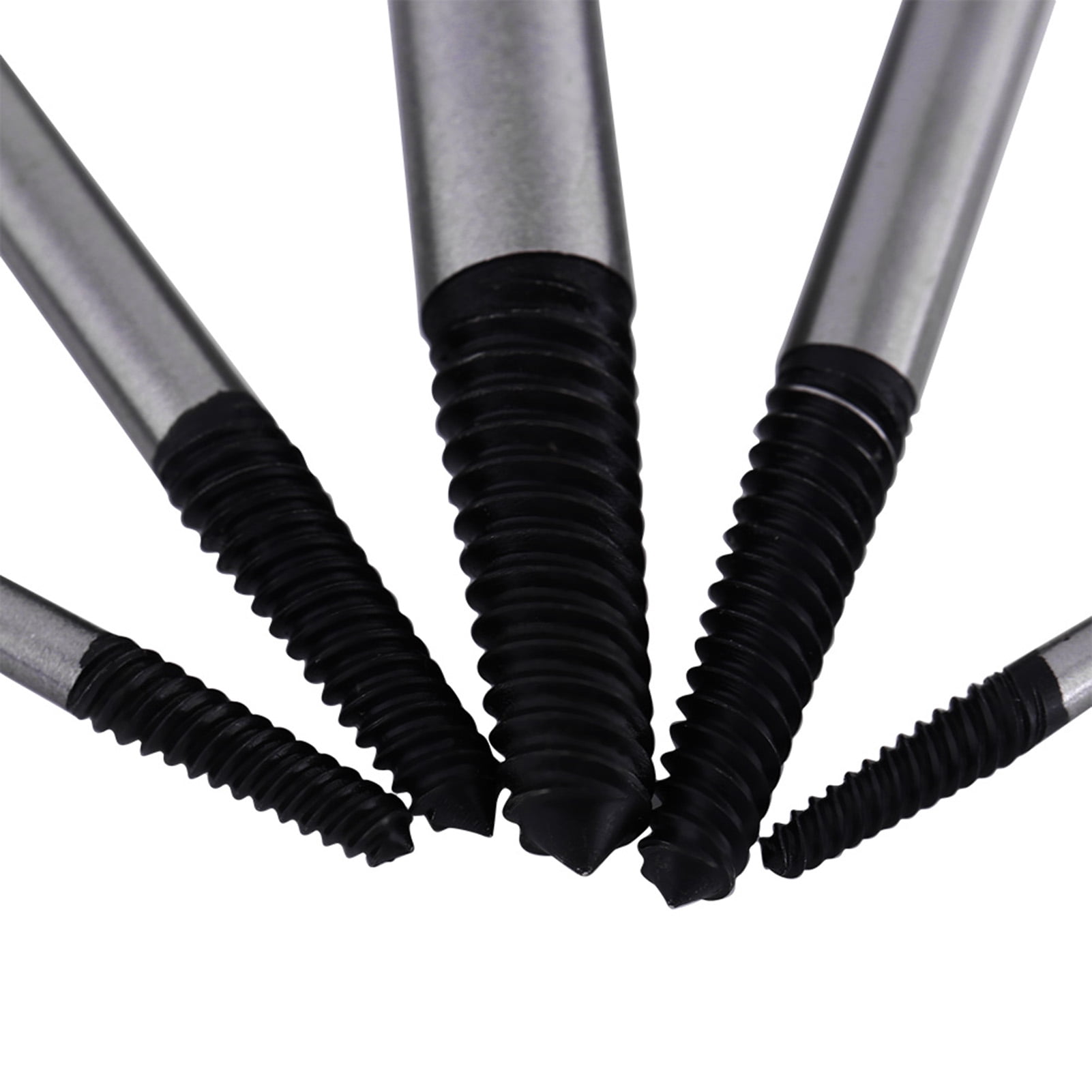 Damaged Extractor Set, Easy Take Out Removing Tool For Broken, Rusted, Stripped Screws With 5