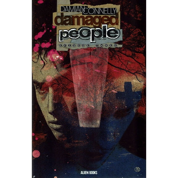 Damaged People #3A VF ; Alien Books Comic Book