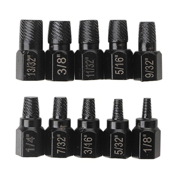 Damaged Screw Extractor Set for Men,Stripping Screws Nut & Bolt Drill Bit Tool for Easy Removal