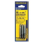 3-pack Eazypower Damaged Screw Remover Set - No.1 to No.3, Screw Removal - 3 Pack   Construction & DIY Use, Standard Hardware Spec