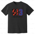 thumbnail image 1 of Damar Hamlin 513 Stands With Football Support Comfort Color T-Shirt Unisex, up to 4XL, 1 of 4
