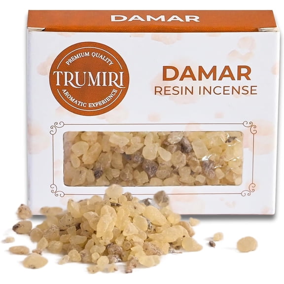 Damar - White Copal - Resin Incense - Natural Tree Gum Sap - 30g Pack
