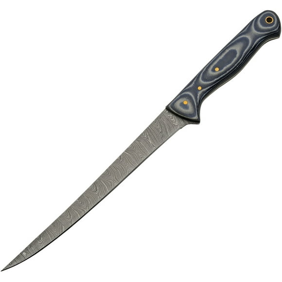 Damascus DM-1319 Fillet Knife Fixed Blade Knife