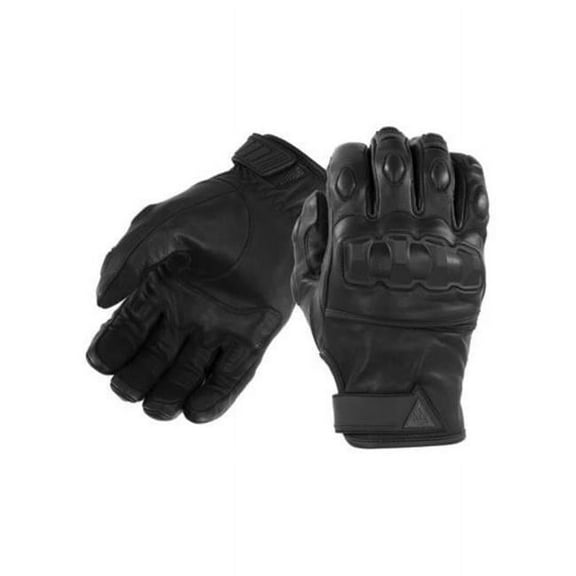 Damascus DM-PG1MD Phenom 6 Hard Knuckle Riot Control Gloves for Unisex, Black - Medium