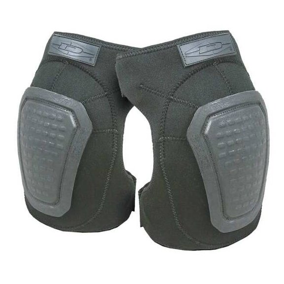 Damascus Gear Knee Pad,UNIV,Hook/Loop,Black,PR DNKP-B