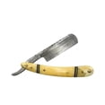 thumbnail image 1 of Damascus Steel Straight Razor, 1 of 3