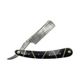 thumbnail image 1 of Damascus Steel Straight Razor, 1 of 3