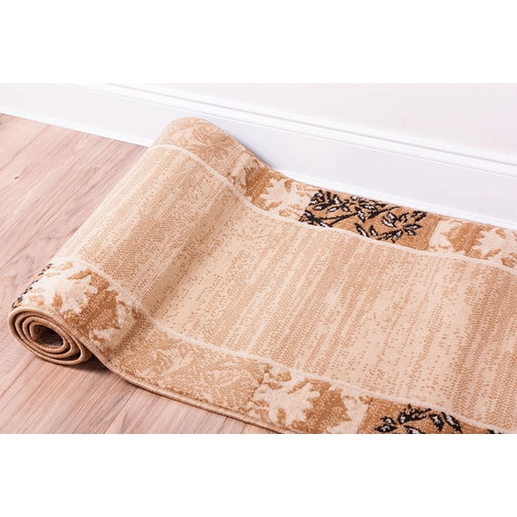 Damask Area Rug - Ivory