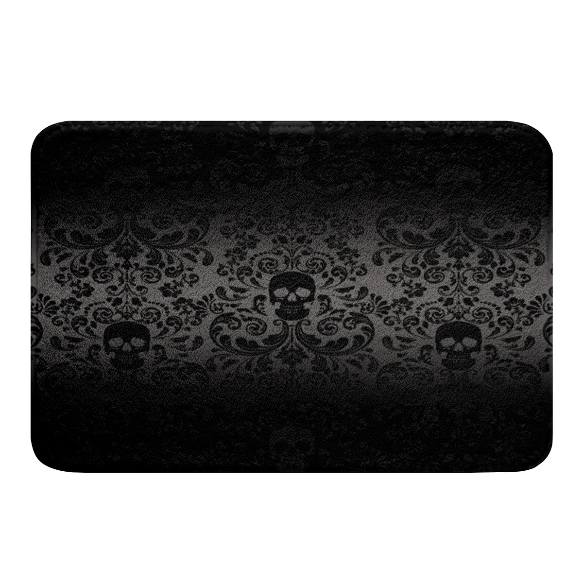 Damask Gothic Area Rug Adults Antique Victorian Bath Mat 16