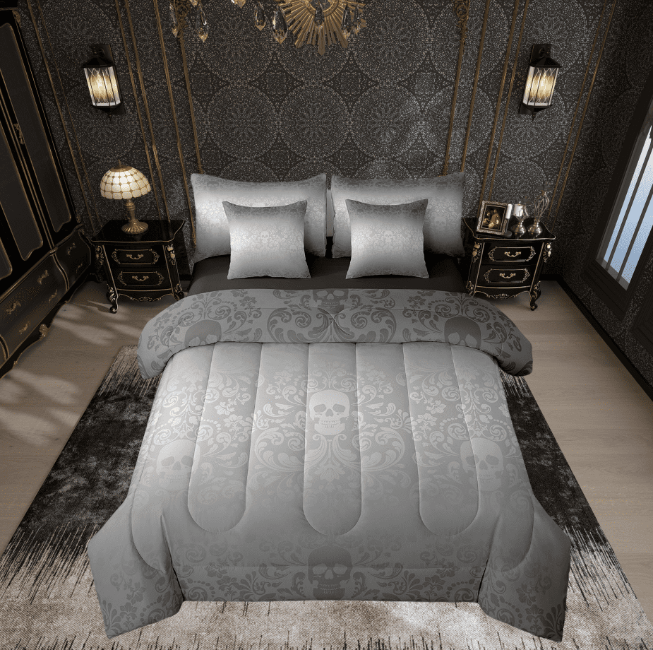 Damask Gothic Bedding Set Adults Antique Victorian 7 Piece Comforter damask-gothic-bedding-set-adults-antique-victorian-7-piece-comforter