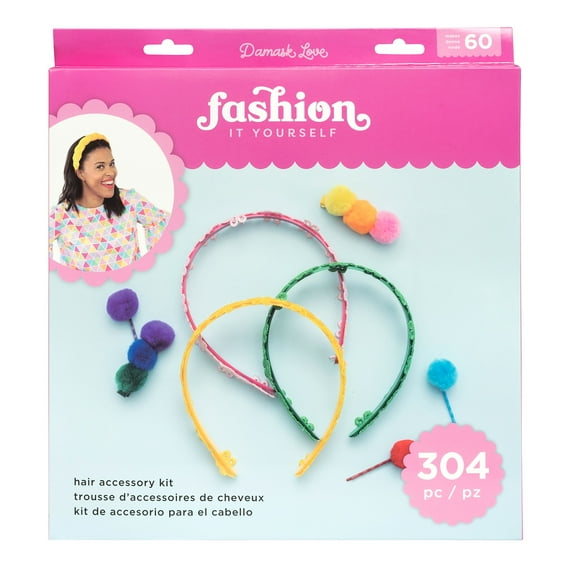 Damask Love Fashion Art - DIY Headband and Hair Accessory Kit