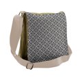 thumbnail image 1 of Damask Messenger Bag, Design Elements, Unisex Cross-body, by Ambesonne, 1 of 2