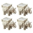 thumbnail image 1 of Damask Rose Candle Elephant Candlestick Retro Wishing Candle Holder Tea Light Candle Holder, Candles And Candle Holders, 1 of 2