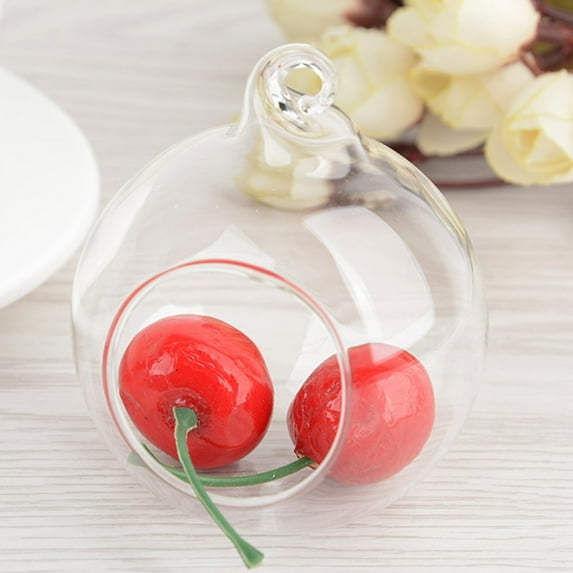 Damask Rose Candle Hanging Dinner Candle Wedding Party Decor Glass Home Crystal Holder Candlestick Other,Clear Candles And Candle Holders 12cm