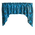 thumbnail image 1 of Damask Taffeta Swag Valance Curtain Window Treatment Kitchen Home Décor 58" Wide / 36" Tall, 1 of 2