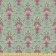 thumbnail image 1 of Damask Upholstery Fabric by the Yard, Vintage Victorian Floral Inspired Rhythmic Pattern, Decorative Fabric for DIY and Home Accents, Multicolor by Ambesonne, 1 of 5