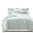thumbnail image 1 of Damaskus Linen Mist Duvet Cover Set California King, 1 of 5