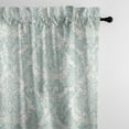 thumbnail image 1 of Damaskus Linen Mist Pole Top Drapery Panel - Pair 50"x144", 1 of 5
