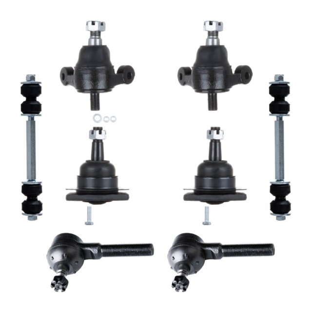 Parts Warehouse Front Upper Adjustable Ball Joints (2 Pcs) – For Precision Fit, With Hardware