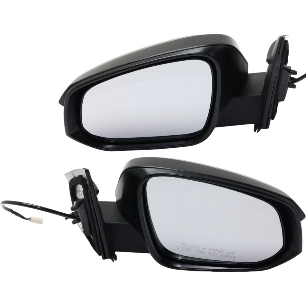 Right Rear Mirror Damcidoi 2pcs Left & Right Driver & Passenger Side Textured Power Non ...