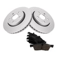 thumbnail image 1 of Damcidoi Front Side Vented Semi-Metallic Coated Kit Replacement Disc Set Brake Rotors and Pads for Dodge for Durango 2011-2018,for Jeep for Grand Cherokee 2011-2016 2859650419, 1 of 9