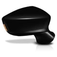 thumbnail image 1 of Damcidoi [Right]Passenger Side Power+Heated w/Signal Mirror for Mazda 3 GS/GT//I Sport/S/i SV 14-15 3 Black ABS Plastic, 1 of 9