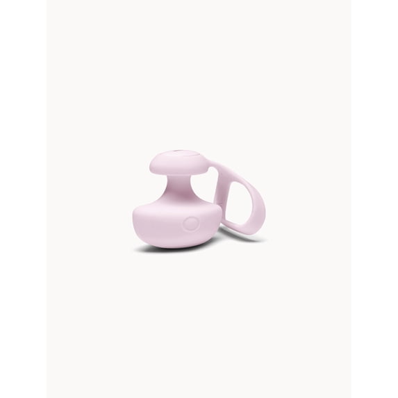 Dame Fin Personal Massager for Women and Couples - Compact Finger Vibe - Wearable with Removable Tether - 3 Speeds - USB-C Rechargeable - Waterproof and Body-Safe - Quartz Color