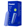 thumbnail image 1 of Dame Products Zee Handheld Portable Small Massager - Strong, Compact Massaging - USB Rechargable - 100% Water Resistant Bullet - Periwinkle Color, 1 of 11