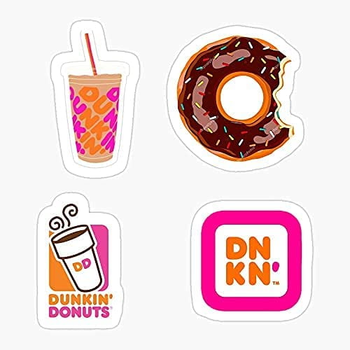 Damelio Coffee Charli Iced Dunking Donuts Dunkin Sticker Decal Vinyl