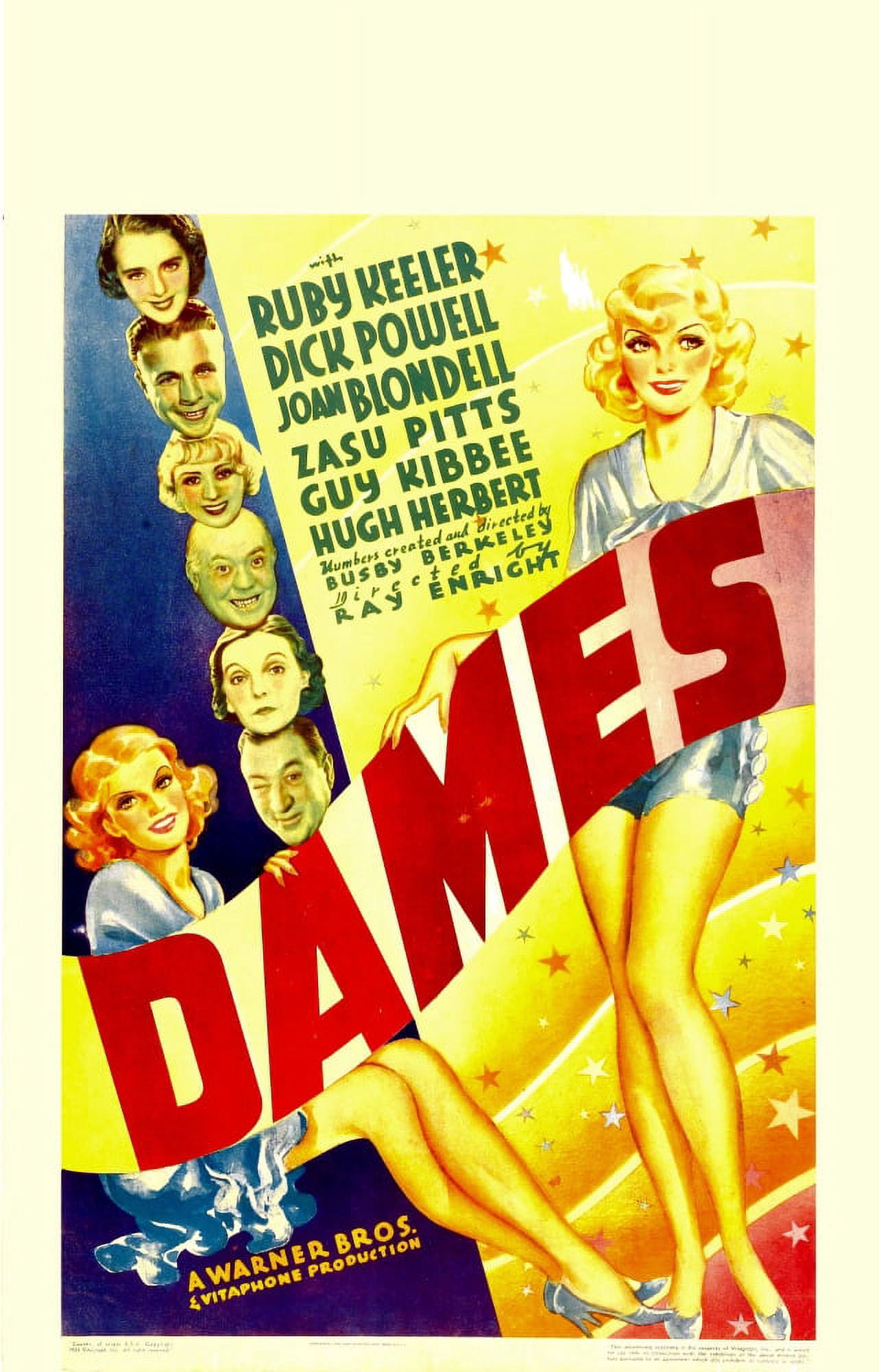 Dames Canvas Art - (11 x 17)