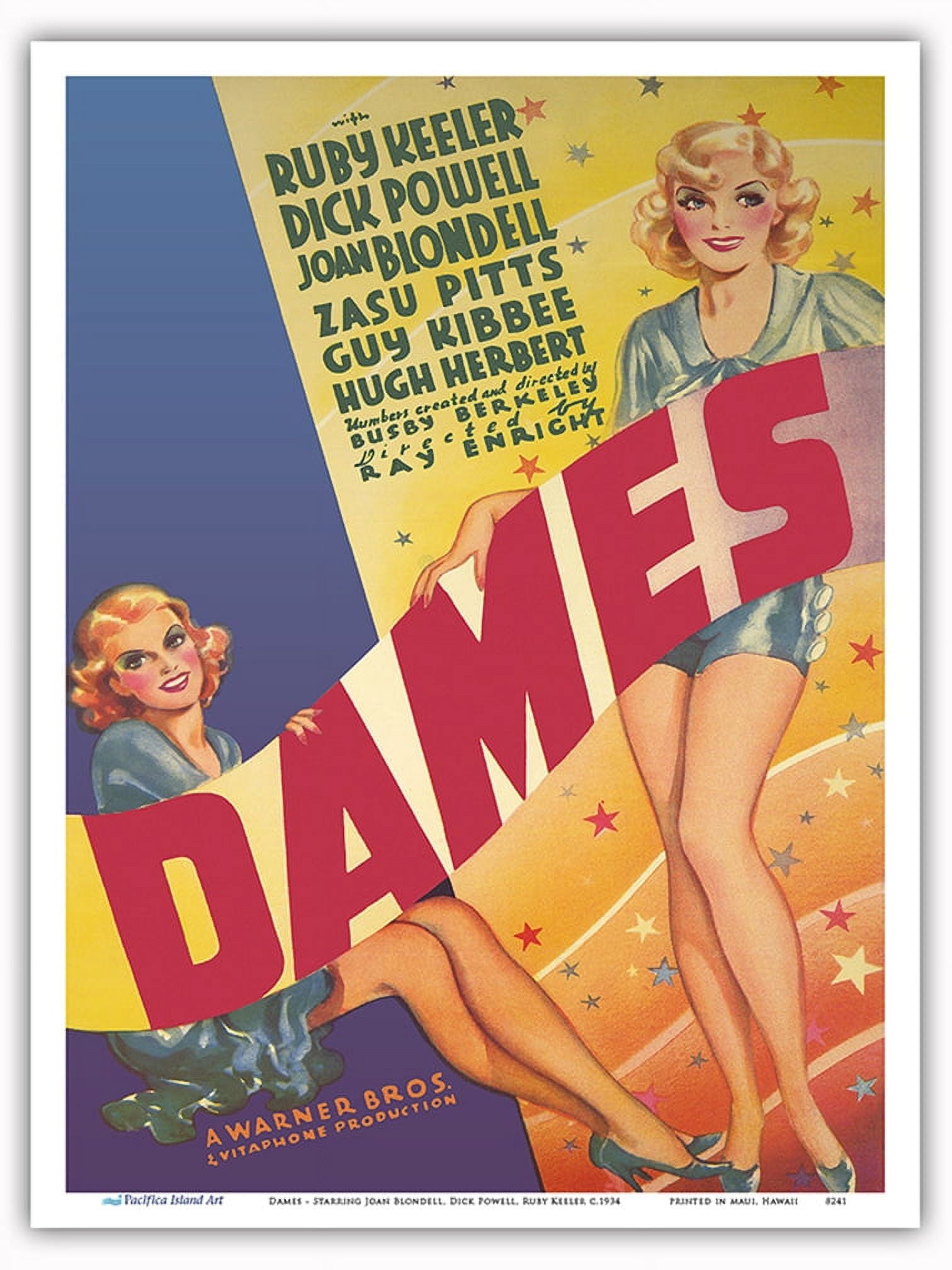 Dames - Starring Joan Blondell Dick Powell Ruby Keeler - Directed by ...
