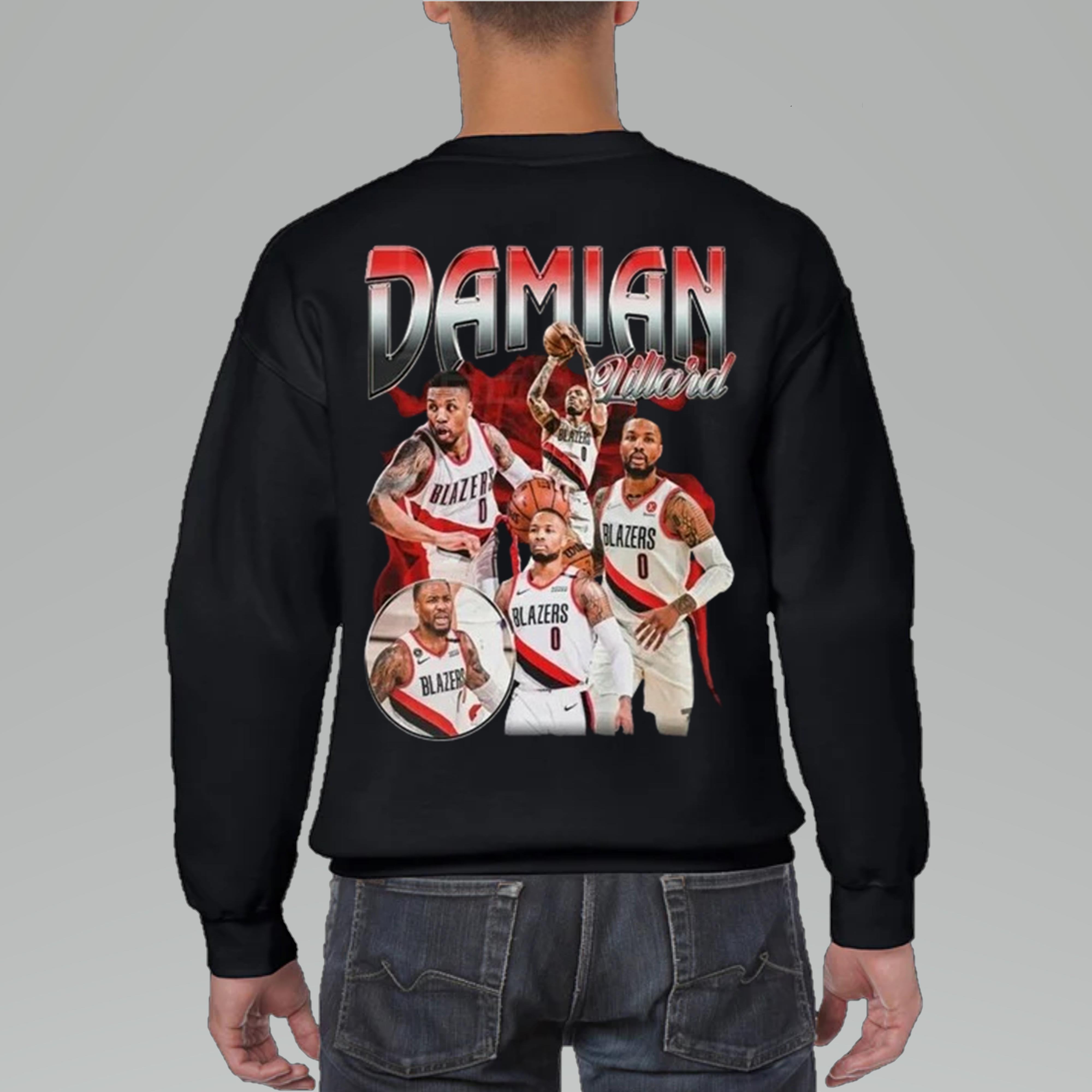 Damian lillard retro jersey 2025