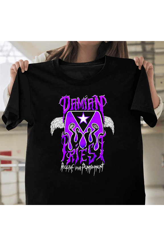 Damian Priest Receive Your Punishment The Judgment Day WWE Wrestling V1130266 Unisex T-Shirt, Size Up to 5XL