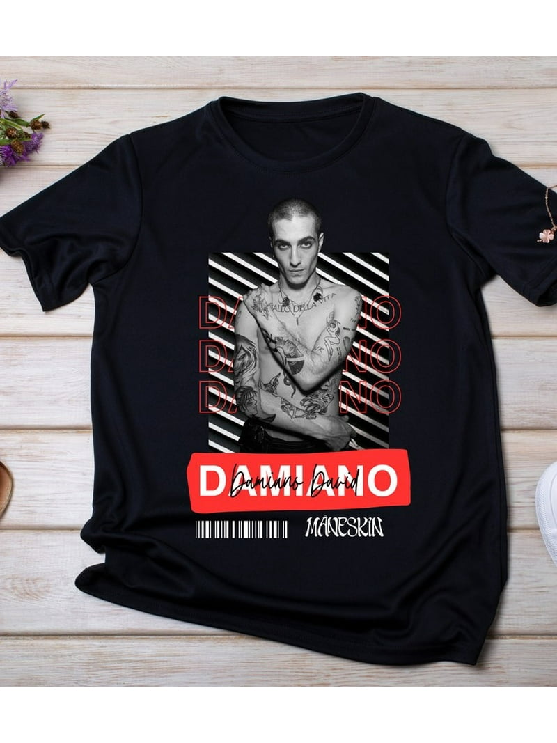Damiano David Maneskin T-Shirt - Metal Music Shirt - Beggin