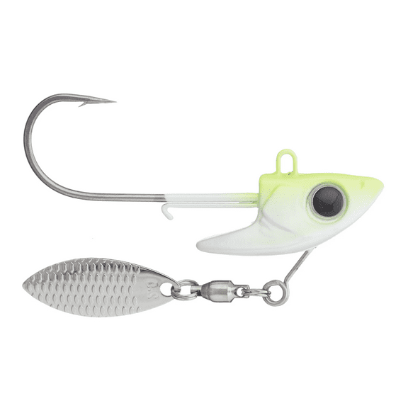 Damiki Underspin Chartreuse 1/4oz 1/0