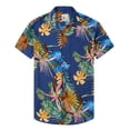 thumbnail image 1 of Damipow Hawaiian Shirts for Men Short Sleeve Aloha Beach Shirt Floral Summer Casual Button Down Shirts(S-2XL), 1 of 6