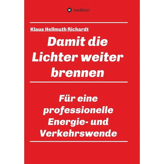 Damit die Lichter weiter brennen : Fr eine professionelle Energie- und Verkehrswende (Paperback)