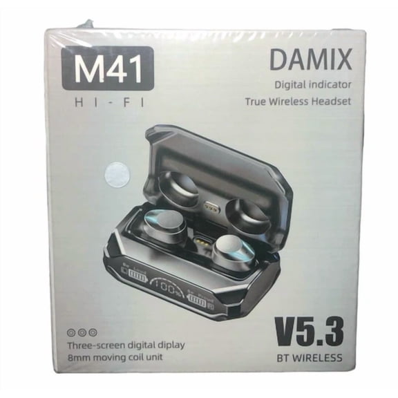 Damix M41 HI-FI Digital Indicator True V5.3 Bluetooth Wireless Headset Ear Buds