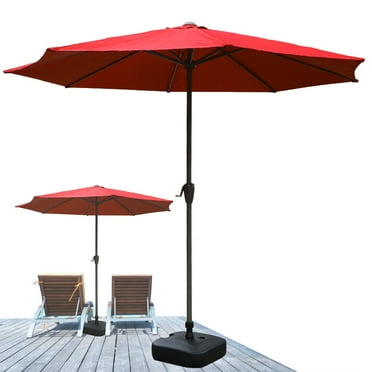 Damjan es Red Market Patio Umbrella, Waterproof