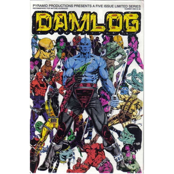 Damlog #1 VF ; Pyramid Comic Book