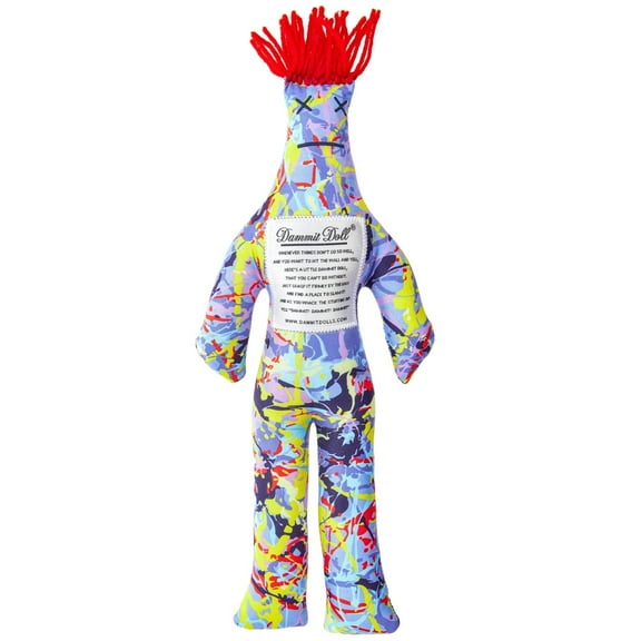 Dammit Dolls Artist Jackson Doll Fun Stress Relief Toy, Gag Gift