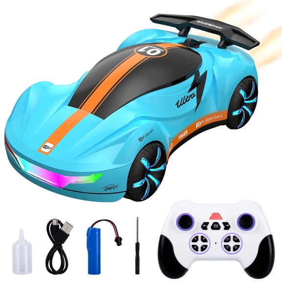 Dammyty Remote Control Car, 2.4Ghz Rechargeable RC Stunt Car for Kids, Racing Car Toys for Boys and Girls