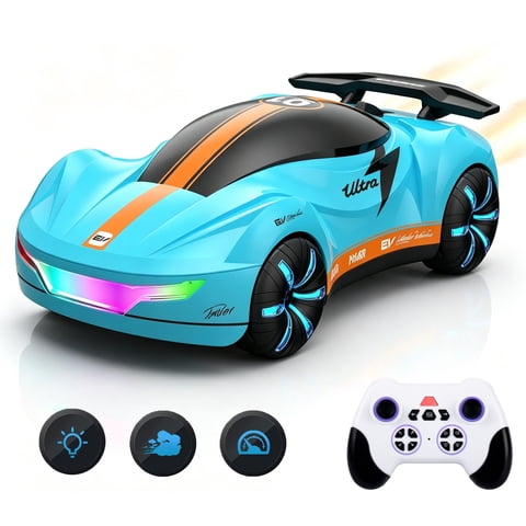 Dammyty Remote Control Car, 2.4Ghz Rechargeable RC Stunt Car for Kids, Racing Car Toys for Boys and Girls