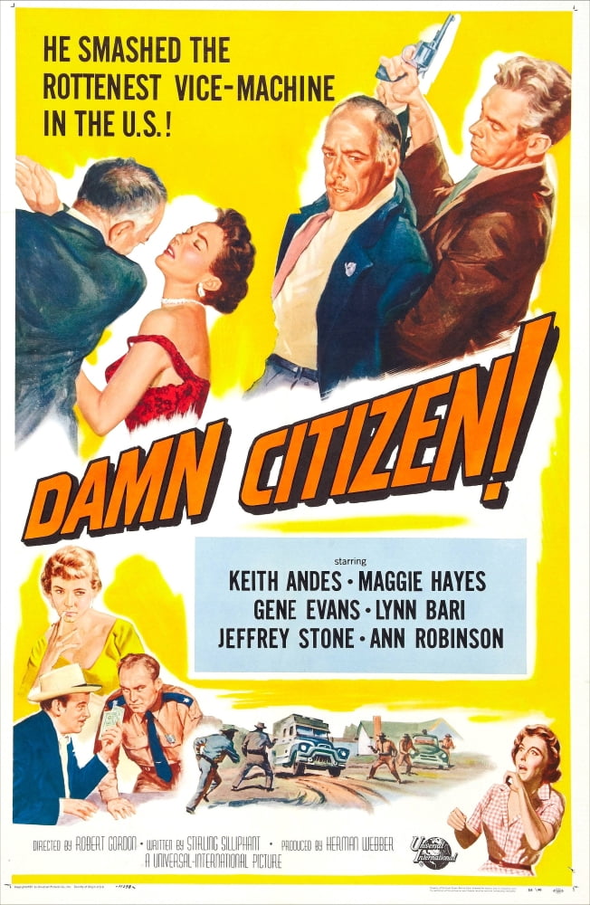 Damn Citizen U Canvas Art - (11 x 17)