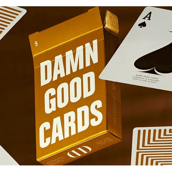 Damn Good Playing Cards (No. 6 Orwell) by Dan & Dave
