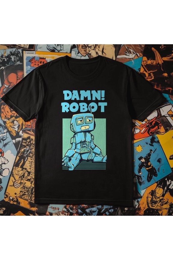 DamnRobot - T-Shirt Anime Tees For all Animation and Comic Fans