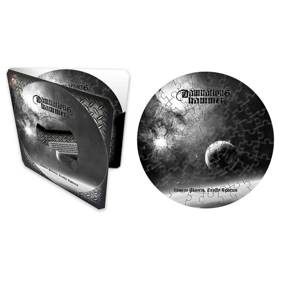 Damnations Hammer Jigsaw Puzzle Unseen Planets new Official 72 piece circular