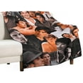 thumbnail image 1 of Damon Actor Salvatore 60"x80" Thow Blanket Super Soft Micro Wool Blanket Sofa Comfortable Warm Flannel Blanket Bed Living Room Merchandise Gift Party Decor, 1 of 5