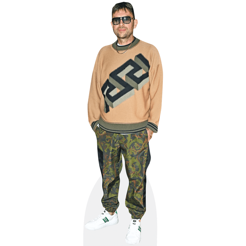 Damon Albarn (Jumper) Lifesize Cardboard Cutout Standee